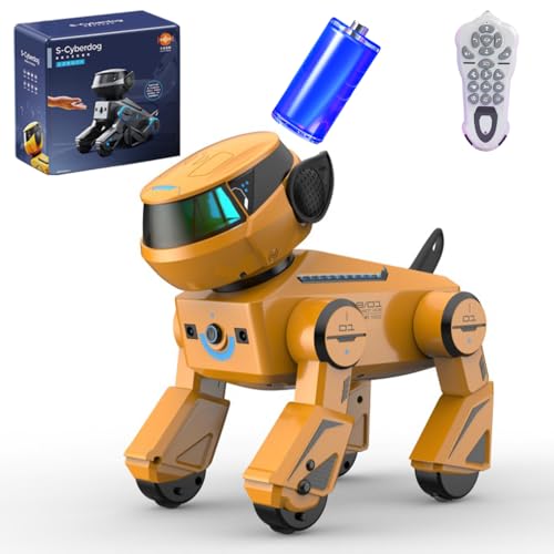 Ledovan Roboter Hund Kinder Ferngesteuerter Spielzeug, Interaktiver AnfassenRoboterhund für Kinder 3-12 Jahren Geschenke,Intelligenter Singen und Tanzen Programmierung Handstand-Liegestütze (Orange) Ledovan Roboter Hund Kinder Ferngesteuerter Spielzeug, Interaktiver AnfassenRoboterhund für Kinder 3-12 Jahren Geschenke,Intelligenter Singen und Tanzen Programmierung Handstand-Liegestütze (Orange) von Ledovan