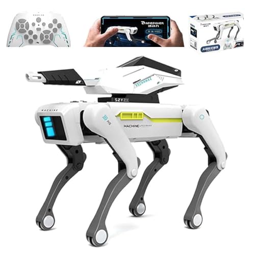 Ledovan Roboter Kinder Ferngesteuerter Spielzeug, RC-Roboter mit Programmieren, Musik und Interessanten Geräuschen für Jungen Mädchen 3-12 Jahren, Intelligenter Roboterhund Unterstützt APP-Steuerung von Ledovan