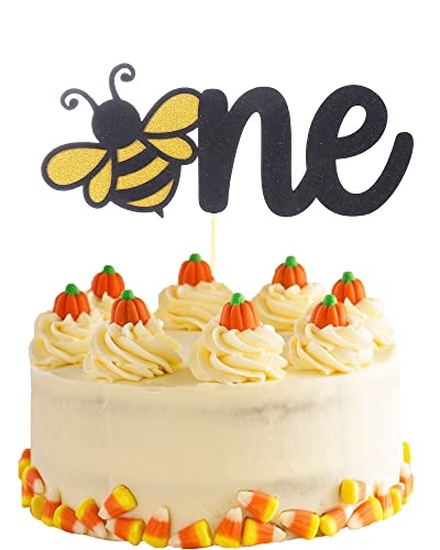 Tortenaufsatz für Geburtstagsparty, Bienenmotiv, Hummel-Design, für den ersten Geburtstag, Party, Geschlecht offenbaren, goldener Kuchenaufsatz zum 1. Jahrestag Tortenaufsatz für Geburtstagsparty, Bienenmotiv, Hummel-Design, für den ersten Geburtstag, Party, Geschlecht offenbaren, goldener Kuchenaufsatz zum 1. Jahrestag von LeeLeeAn