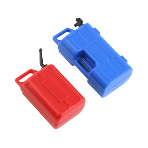 LeeQinersw 2X 1/10 Simulationskraftstofftank und kann Miniaturkraftstoff simulierte Dekoration einstellen, Blau Und Rot LeeQinersw 2X 1/10 Simulationskraftstofftank und kann Miniaturkraftstoff simulierte Dekoration einstellen, Blau Und Rot von LeeQinersw