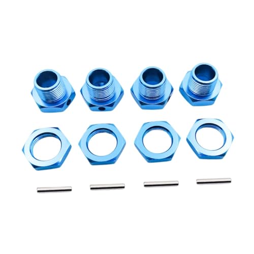 LeeQinersw 4 Stück RC Car Hex Wheel -Radnaben Antriebsadapter Ersatz 1/8 Skala -Rad -Hex -Adapter, Blau LeeQinersw 4 Stück RC Car Hex Wheel -Radnaben Antriebsadapter Ersatz 1/8 Skala -Rad -Hex -Adapter, Blau von LeeQinersw