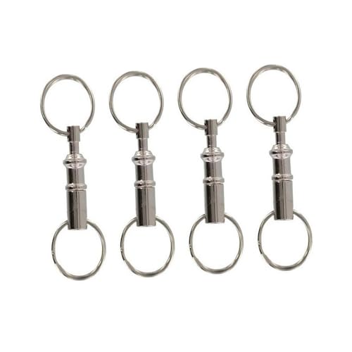 LeeQinersw 4pcs abtrennbare Schlüsselringe Schnellveröffentlichung Schlüsselbund einfaches Detach Geschenk für Papa Einzigartige Bequeme abnehmbare LeeQinersw 4pcs abtrennbare Schlüsselringe Schnellveröffentlichung Schlüsselbund einfaches Detach Geschenk für Papa Einzigartige Bequeme abnehmbare von LeeQinersw