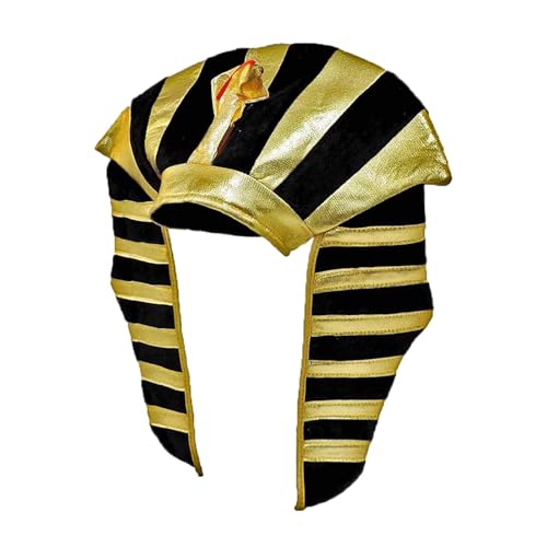LeeQinersw Ägyptischer Pharao-Hut, Cosplay-Zubehör für Film-Themen-Rave LeeQinersw Ägyptischer Pharao-Hut, Cosplay-Zubehör für Film-Themen-Rave von LeeQinersw