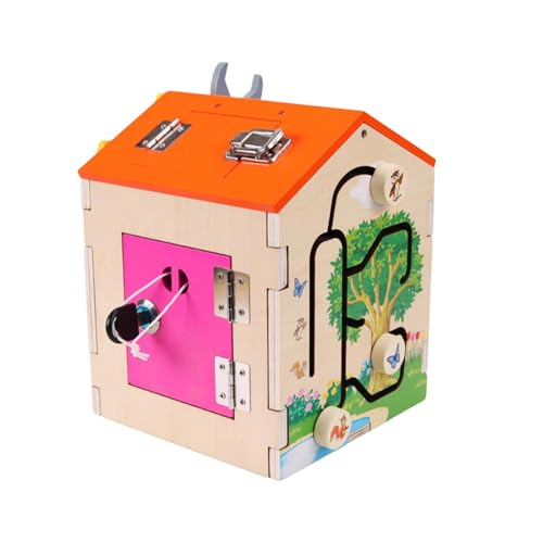 LeeQinersw Aktivitätshaus Aus Holz, Sensorisches Spielzeug, Interaktive Strecke LeeQinersw Aktivitätshaus Aus Holz, Sensorisches Spielzeug, Interaktive Strecke von LeeQinersw