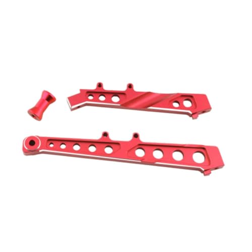 LeeQinersw Aluminiumlegierung vordere Heck -Chassis -Stützklasse RC -Autoteile RC -Autoersatz Teil, Rot LeeQinersw Aluminiumlegierung vordere Heck -Chassis -Stützklasse RC -Autoteile RC -Autoersatz Teil, Rot von LeeQinersw