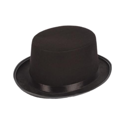 LeeQinersw Black Top Hat Funky Butler Kostümzubehör für Themenpartys Festival, 54cmx10cm LeeQinersw Black Top Hat Funky Butler Kostümzubehör für Themenpartys Festival, 54cmx10cm von LeeQinersw