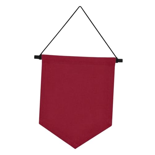 LeeQinersw Broschenhalter mit Flaggen für kreative Raumgestaltung, Dunkelrot LeeQinersw Broschenhalter mit Flaggen für kreative Raumgestaltung, Dunkelrot von LeeQinersw