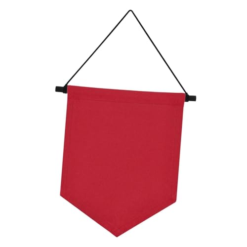 LeeQinersw Broschenhalter mit Flaggen für kreative Raumgestaltung, Rot von LeeQinersw