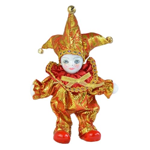 LeeQinersw Clown Puppe Figur Vintage 7 Zoll Handgemachte Sammlerstück LeeQinersw Clown Puppe Figur Vintage 7 Zoll Handgemachte Sammlerstück von LeeQinersw