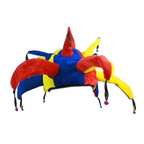 LeeQinersw Clownhut Kostümzubehör Halloween Dekoration Clown Kostüm Hut Kappe für Festivals LeeQinersw Clownhut Kostümzubehör Halloween Dekoration Clown Kostüm Hut Kappe für Festivals von LeeQinersw