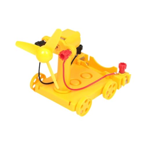 LeeQinersw DIY Wind Power Car Model Model Science Experiment Model Wissenschaft physikalische Experimente Unterricht DIY -Material Set für Kindergeschenke von LeeQinersw