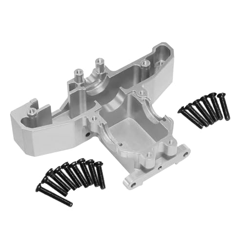LeeQinersw Differential -Gehäuseabdeckung RC -Auto Teil RC Autospielzeugmodifikationsmodell Reparatur Teil DIY -Zubehör 1:14 RC -Auto Heckgetriebe, Argent von LeeQinersw