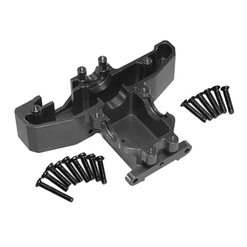 LeeQinersw Differential -Gehäuseabdeckung RC -Auto Teil RC Autospielzeugmodifikationsmodell Reparatur Teil DIY -Zubehör 1:14 RC -Auto Heckgetriebe, Schwarz von LeeQinersw