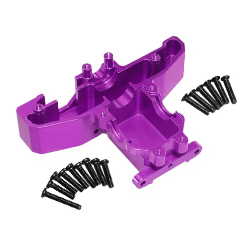 LeeQinersw Differential -Gehäuseabdeckung RC -Auto Teil RC Autospielzeugmodifikationsmodell Reparatur Teil DIY -Zubehör 1:14 RC -Auto Heckgetriebe, Violett von LeeQinersw