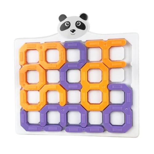LeeQinersw Digitales Puzzle für Kinder, Mathe-Deduktionsspiel, Formerkennung, passendes Spieltisch-Brettspiel, pädagogisches Spielzeug für die Vorschule zu Hause, Panda von LeeQinersw