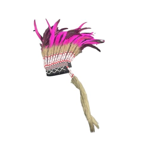 LeeQinersw Häuptling Indianer Kopfschmuck Künstlicher Federhut für Rollenspiele Cosplay LeeQinersw Häuptling Indianer Kopfschmuck Künstlicher Federhut für Rollenspiele Cosplay von LeeQinersw