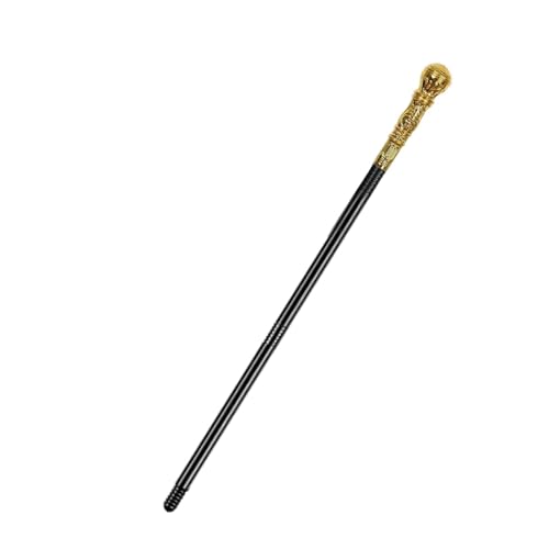 LeeQinersw Halloween Kostüm Cane Jungen Mädchen Erwachsene Zauberer für Mottoparty, Gold LeeQinersw Halloween Kostüm Cane Jungen Mädchen Erwachsene Zauberer für Mottoparty, Gold von LeeQinersw