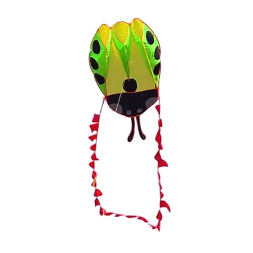 LeeQinersw Ladybird Parafoil Drachen Fliegende Spielzeug tierische Kite Outdoor -Spielzeug für den Yard Beach Park, GrÜn LeeQinersw Ladybird Parafoil Drachen Fliegende Spielzeug tierische Kite Outdoor -Spielzeug für den Yard Beach Park, GrÜn von LeeQinersw