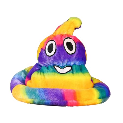 LeeQinersw Lustiger Plüsch-Kacka-Kostümhut, Mottoparty für Männer und Frauen, Maskenball, Feiertage, Bunt LeeQinersw Lustiger Plüsch-Kacka-Kostümhut, Mottoparty für Männer und Frauen, Maskenball, Feiertage, Bunt von LeeQinersw