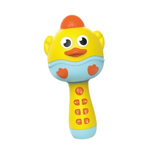 LeeQinersw -Mikrofon, Kinderspielzeug, Musikspielzeug für Kleinkinder, Maschine, singendes Mikrofon für Abendessen, Picknick, Jungen und Mädchen, Gelb LeeQinersw -Mikrofon, Kinderspielzeug, Musikspielzeug für Kleinkinder, Maschine, singendes Mikrofon für Abendessen, Picknick, Jungen und Mädchen, Gelb von LeeQinersw