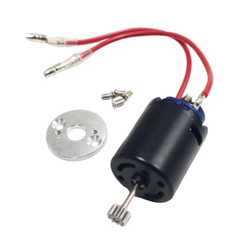 LeeQinersw RC-Automotor, hohe Geschwindigkeit mit Halter, ferngesteuerte Fahrzeugteile, 20000 U/min, 370 für MN99S2 MN168 MN99S Pickup-Truck im Maßstabfür 1:12, Style B von LeeQinersw