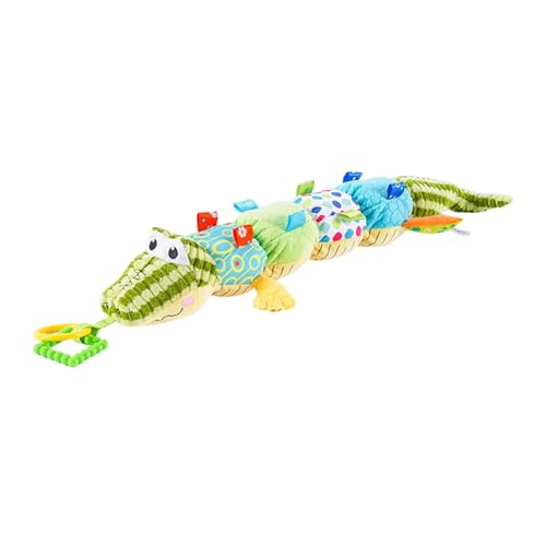 LeeQinersw Säugling Musical gefülltes Tier weiches Säuglingsspielzeug Sleep Aids Puppe Zahne Spielzeug für 0 3 6 12 Monate Junge von LeeQinersw
