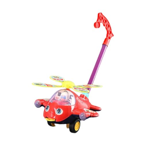 LeeQinersw Schieberad-Spielzeug, Früherziehung, Lernen, Gehen, verstellbares Watscheln, Schiebespielzeug für 1–3-Jährige, Kinder, Jungen und Mädchen, Rot LeeQinersw Schieberad-Spielzeug, Früherziehung, Lernen, Gehen, verstellbares Watscheln, Schiebespielzeug für 1–3-Jährige, Kinder, Jungen und Mädchen, Rot von LeeQinersw