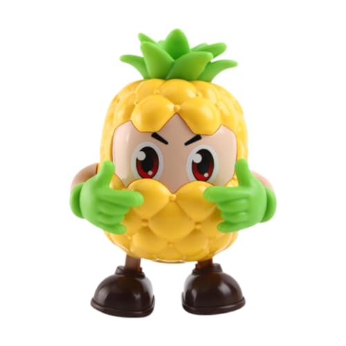 LeeQinersw Tanzende Roboterspielzeugkinder Musical Toy Flexible entzückende Party bevorzugen süße Obstpuppen Kinder elektrisches Spielzeug für Wohnzimmer Zuhause, Ananas LeeQinersw Tanzende Roboterspielzeugkinder Musical Toy Flexible entzückende Party bevorzugen süße Obstpuppen Kinder elektrisches Spielzeug für Wohnzimmer Zuhause, Ananas von LeeQinersw