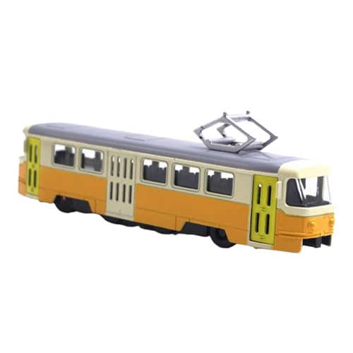 LeeQinersw Tram Model Transport Car Model 1/90 Dekorative Sammlerpropterdekoration Auto Enthusiast Geschenk Ornament Fahrzeug Spielzeug Spielzeug, Gelb LeeQinersw Tram Model Transport Car Model 1/90 Dekorative Sammlerpropterdekoration Auto Enthusiast Geschenk Ornament Fahrzeug Spielzeug Spielzeug, Gelb von LeeQinersw