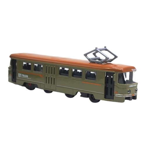 LeeQinersw Tram Model Transport Car Model 1/90 Dekorative Sammlerpropterdekoration Auto Enthusiast Geschenk Ornament Fahrzeug Spielzeug Spielzeug, Retro Green LeeQinersw Tram Model Transport Car Model 1/90 Dekorative Sammlerpropterdekoration Auto Enthusiast Geschenk Ornament Fahrzeug Spielzeug Spielzeug, Retro Green von LeeQinersw