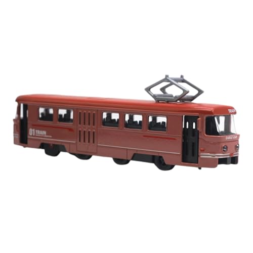 LeeQinersw Tram Model Transport Car Model 1/90 Dekorative Sammlerpropterdekoration Auto Enthusiast Geschenk Ornament Fahrzeug Spielzeug Spielzeug, Retro Rot LeeQinersw Tram Model Transport Car Model 1/90 Dekorative Sammlerpropterdekoration Auto Enthusiast Geschenk Ornament Fahrzeug Spielzeug Spielzeug, Retro Rot von LeeQinersw
