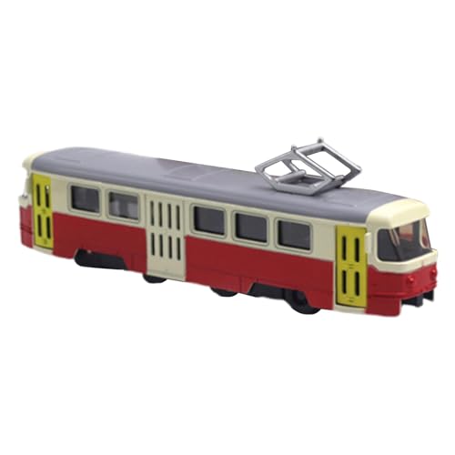 LeeQinersw Tram Model Transport Car Model 1/90 Dekorative Sammlerpropterdekoration Auto Enthusiast Geschenk Ornament Fahrzeug Spielzeug Spielzeug, Rot LeeQinersw Tram Model Transport Car Model 1/90 Dekorative Sammlerpropterdekoration Auto Enthusiast Geschenk Ornament Fahrzeug Spielzeug Spielzeug, Rot von LeeQinersw