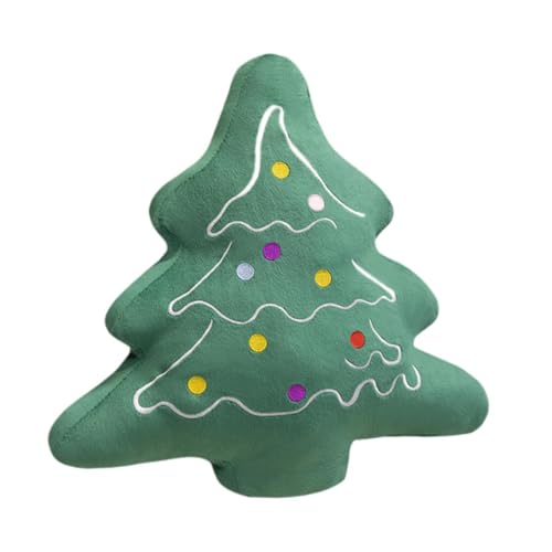 LeeQinersw Weihnachtsbaum Spielzeug Cartoon Weihnachtsbaum Wurfkissen Stofftier von LeeQinersw