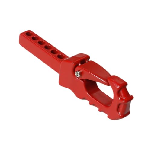 LeeQinersw Winch Hook Truck Hitch mit Löchern Mehrzweck -Aluminiumlegierung Anhänger Anhänger -Anhängerkupplung für Straßentransportwagen, Rot LeeQinersw Winch Hook Truck Hitch mit Löchern Mehrzweck -Aluminiumlegierung Anhänger Anhänger -Anhängerkupplung für Straßentransportwagen, Rot von LeeQinersw