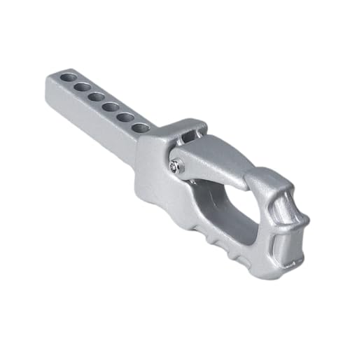 LeeQinersw Winch Hook Truck Hitch mit Löchern Mehrzweck -Aluminiumlegierung Anhänger Anhänger -Anhängerkupplung für Straßentransportwagen, Silber LeeQinersw Winch Hook Truck Hitch mit Löchern Mehrzweck -Aluminiumlegierung Anhänger Anhänger -Anhängerkupplung für Straßentransportwagen, Silber von LeeQinersw