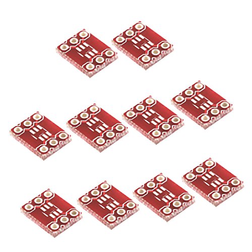 Leeadwaey Set mit 10 0,95 mm SOT23 zu DIP PCB Experiment Convertor Board 6-polig rot Leeadwaey Set mit 10 0,95 mm SOT23 zu DIP PCB Experiment Convertor Board 6-polig rot von Leeadwaey
