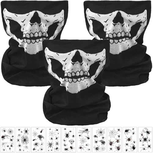 Leeelyan Motorrad Totenkopf Maske,Maske Skelett Set,Skeleton Maske Handschuhe,Schädel Gesichtsmaske,Weiße Skelett Handschuhe für Fasching,Karneval,Halloween Party Cosplay,Damen & Herren Leeelyan Motorrad Totenkopf Maske,Maske Skelett Set,Skeleton Maske Handschuhe,Schädel Gesichtsmaske,Weiße Skelett Handschuhe für Fasching,Karneval,Halloween Party Cosplay,Damen & Herren von Leeelyan