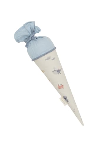 Leevje Schultüte klein 'Whale' mit Pappkegel und Füllkissen – Nachhaltiges Kinderprodukt – hochwertig & liebevoll gestaltet – perfekt als Geschenkidee von Leevje