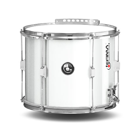 Lefima UltraLeicht 14" x 12" weiß 6 Böckchen Parade Snare von Lefima