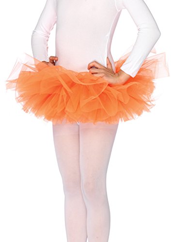 LEG AVENUE 4900 - Schillerndes Tutu Kostüm, Einheitsgröße, orange von LEG AVENUE