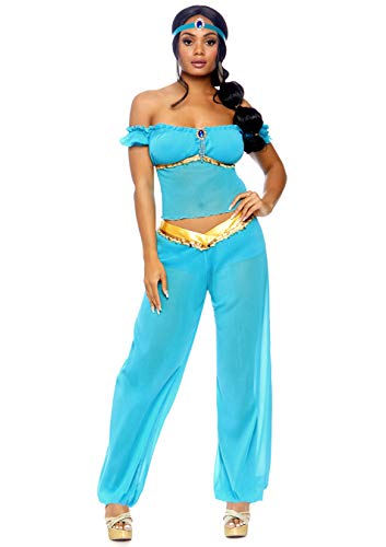 LEG AVENUE 83857 - Arabian Beauty Kostüm, Größe S, türkis von LEG AVENUE