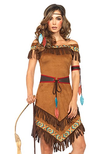 LEG AVENUE 85398 - Native Princess Damen kostüm, Größe XL (Braun) von LEG AVENUE