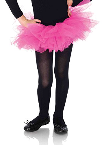 LEG AVENUE 4900 - Schillerndes Tutu Kind Kostüm, Einheitsgröße, rosa von LEG AVENUE