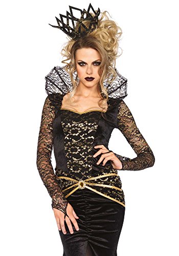 Leg Avenue 85462 - Deluxe Evil Queen Kostüm, Größe Small (EUR 36) von LEG AVENUE