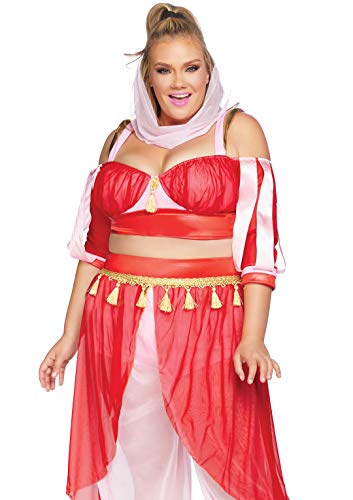 LEG AVENUE 86859 Kostüm, Damen, pink, red, 1X-2X von LEG AVENUE