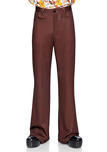 LegAvenue Bell Bottom Pants 20's, 60's & 80's Brown LegAvenue Bell Bottom Pants 20's, 60's & 80's Brown von LEG AVENUE