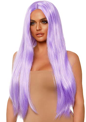 Leg Avenue Long straight center part Perücke lavender O/S Leg Avenue Long straight center part Perücke lavender O/S von LEG AVENUE