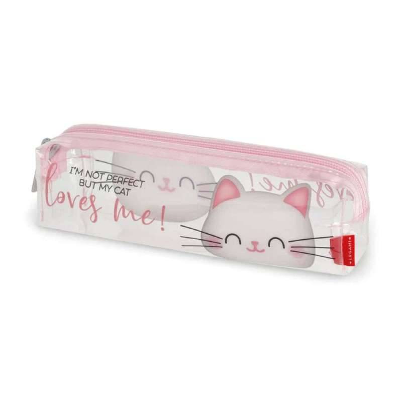 LEGAMI Federmäppchen transparent, LEGAMI Designs Katze von Legami