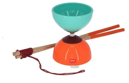 Legami Diabolo-Spiel, robust, leichte Stäbchen, Jonglierer, DBL0001 von LEGAMI