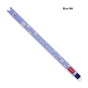 Legami Erasable Gel Pen Hippo - Blue INK Legami Erasable Gel Pen Hippo - Blue INK von Legami